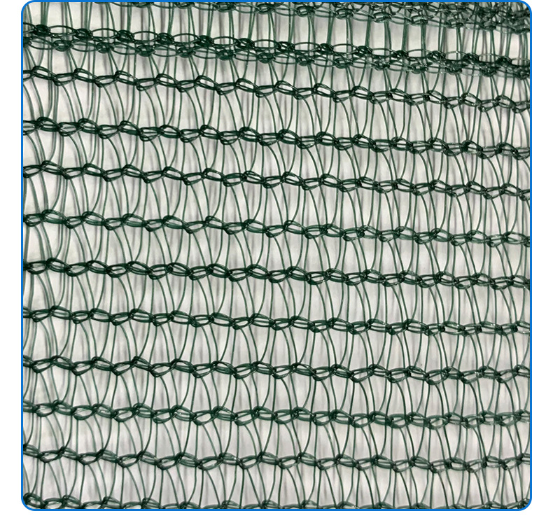 pe绿色圆丝橄榄网 覆膜汽车公园遮阳网 蓝色防水遮阳帆遮阳网