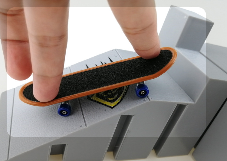 跨境滑板公园场地玩具五件套手指滑板道具