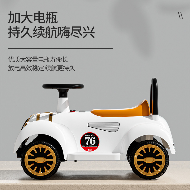 Children's Electric Car Car Four-Wheel off-Road Remote Control Toy Car Can Sit Little Boy and Girl Double Drive Baby's Stroller