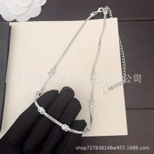 24新品7花项链复古经典小香风项链轻奢高级感项链首饰