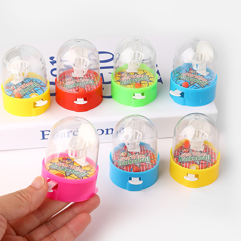 Mini Handheld Basketball Palm Basketball Shooting Game Children's Educational Desktop Toy Gift Stall Hot Sale New Product