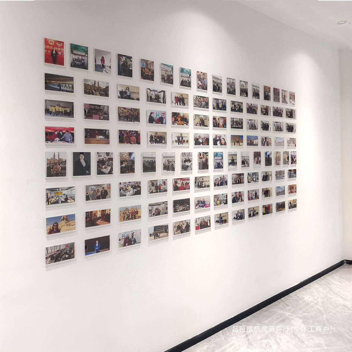 学校舞蹈培训教培训机构照片墙6寸长方形亚克力单位展示墙包洗相