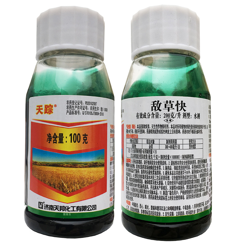 异丙隆麦田禾本科杂草硬草罔草看麦娘日本看麦娘封闭茎