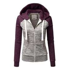 Women's Autumn and Winter Fleece Casual Hooded Women's Sweat