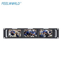 FEELWORLD 富威德 T51 三联5英寸机柜式视频监视器 SDI/ HDMI/ AV