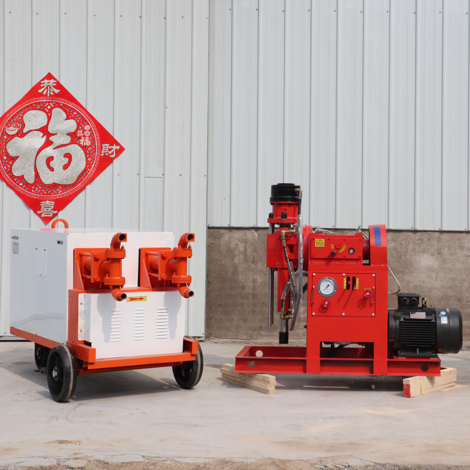 注浆加固钻机巷道探水探瓦斯多角度坑道钻机路基下沉加固注浆钻机