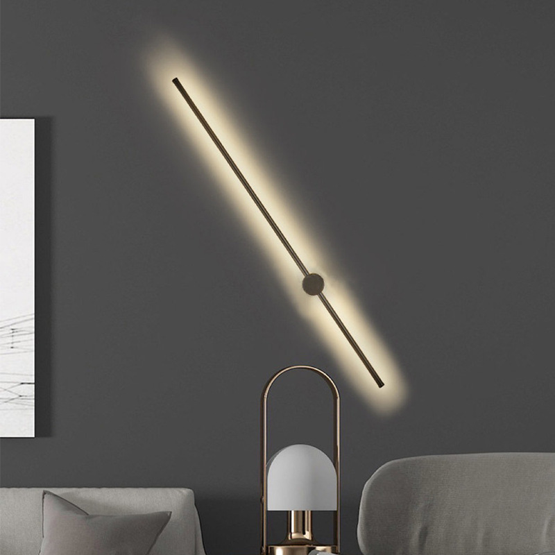 Nordic LED Linear Wall Lamp Image 2