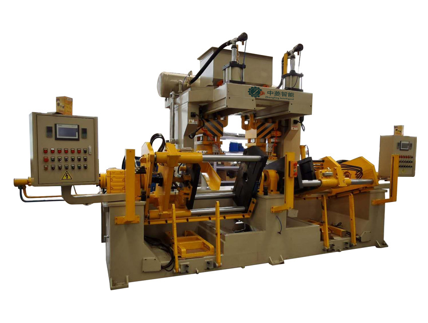 zl-1070df 全自动立式翻转射芯机(单工位) 射芯机造型机混砂机