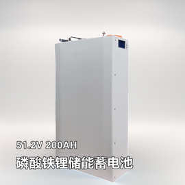 磷酸铁锂储能蓄电池太阳能风光互补离网供电系统储能蓄电池51.2V