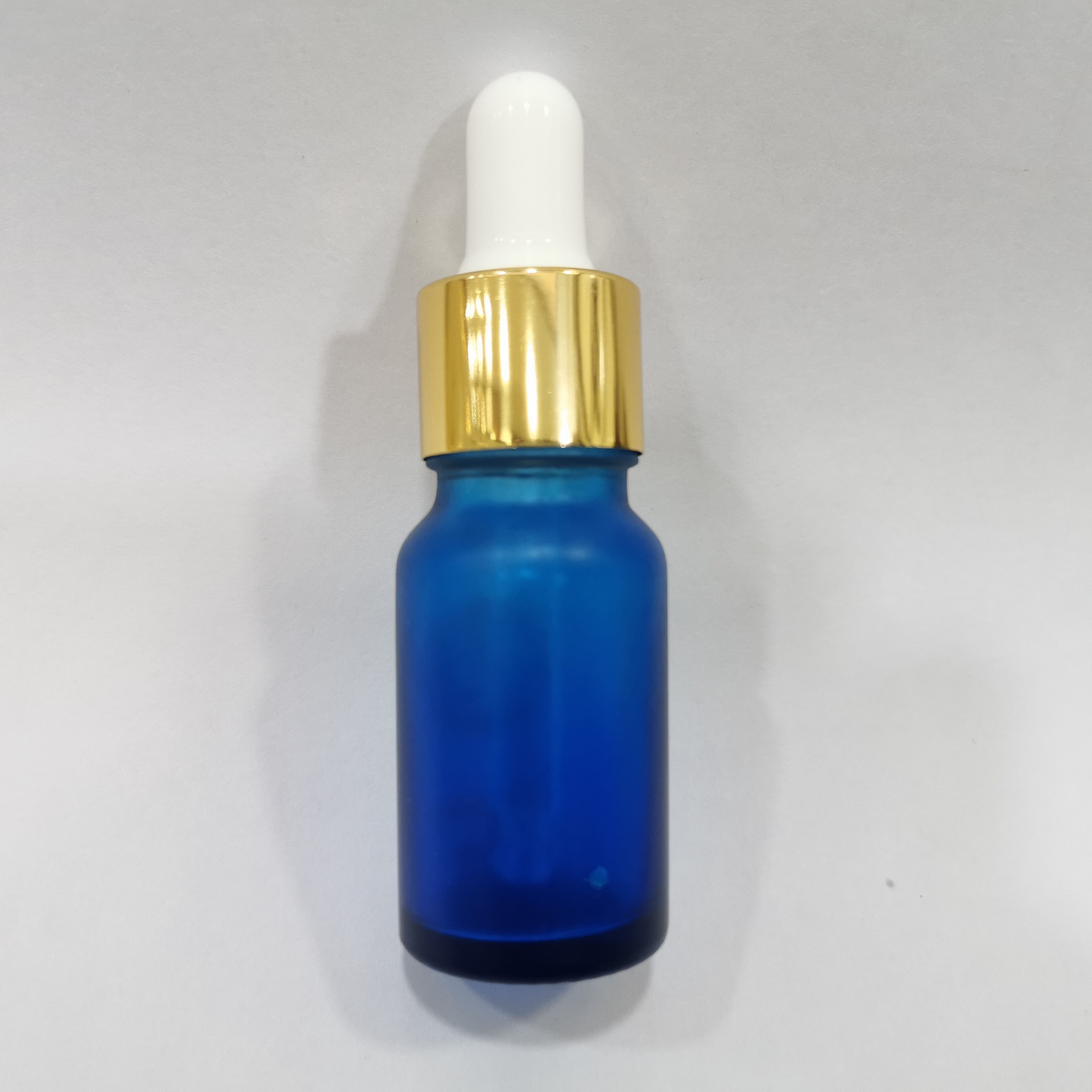 磨砂蓝色精油瓶10ml 调配滴管瓶 化妆品包材玻璃瓶 【厂家直供】