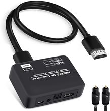 HDMI音频分离器HDMI2.0音频转换器 HDMI 转HDMI SPDIF 3.5音频ARC