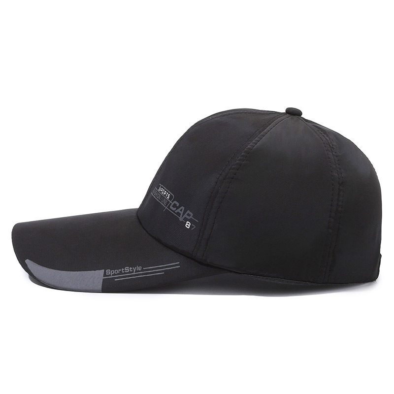 Hat Men's and Women's New Baseball Cap Casual Quick-Drying Cap Sun-Proof Youth Trendy New Fashion Peaked Cap Outdoor