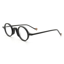 SUNNY现货批发 新款复古圆形全框小脸板材眼镜框架可配近视眼镜