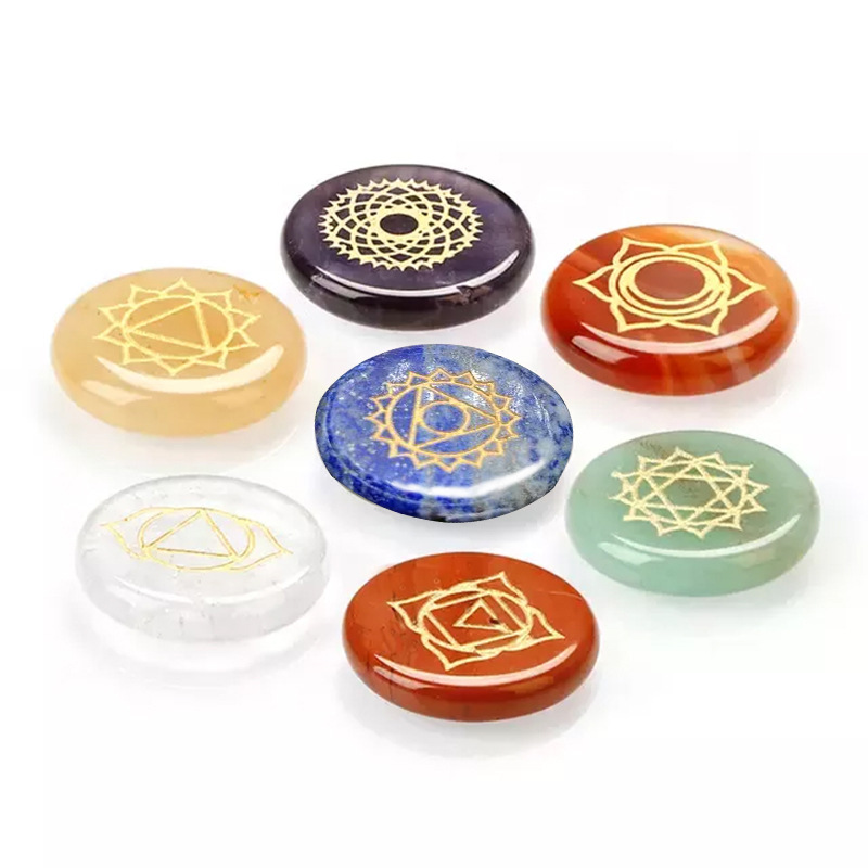 七脉轮能量疗愈石