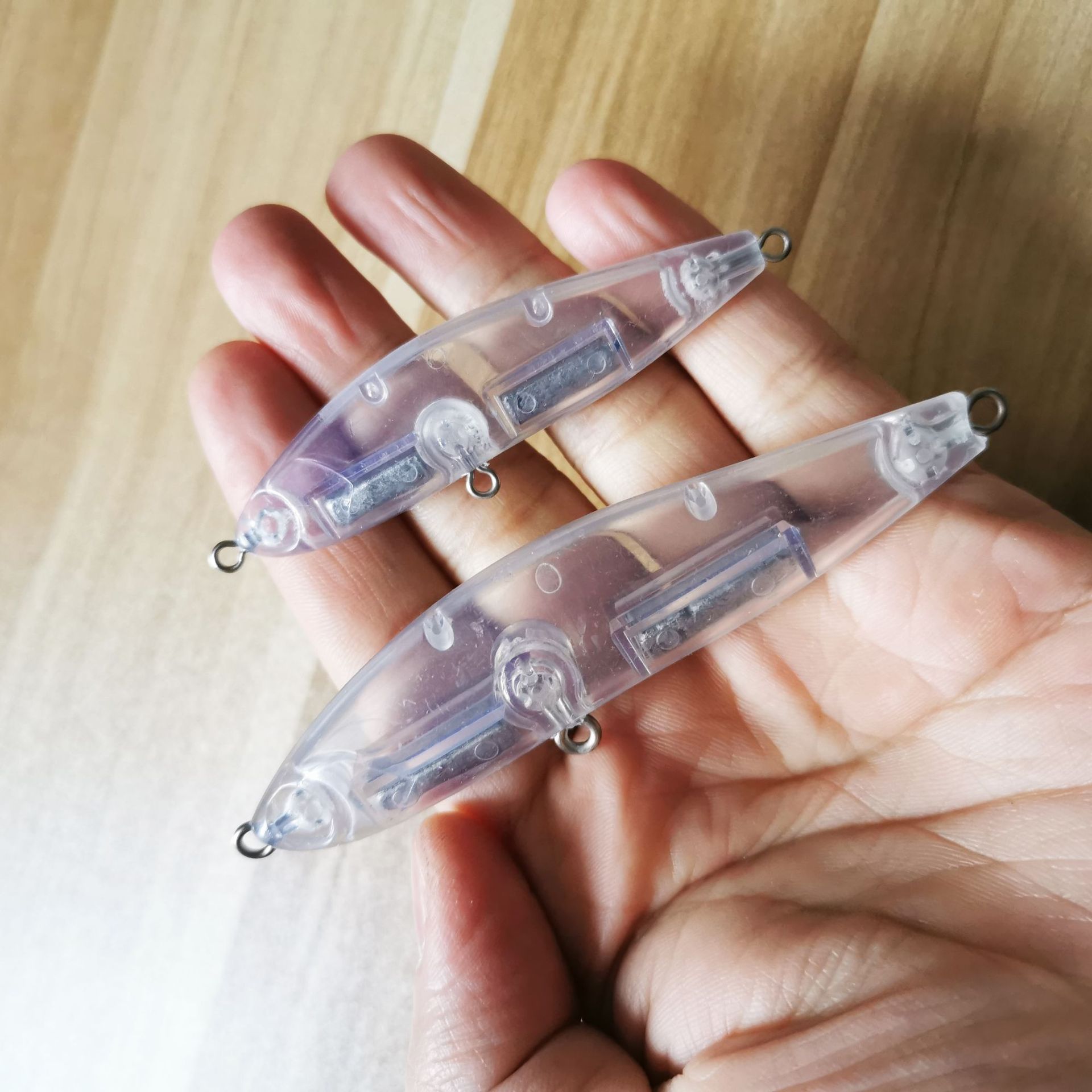 日系远投沉水铅笔路亚饵空白胚体 7cm/9.5cmDIY配色改装鱼饵本体