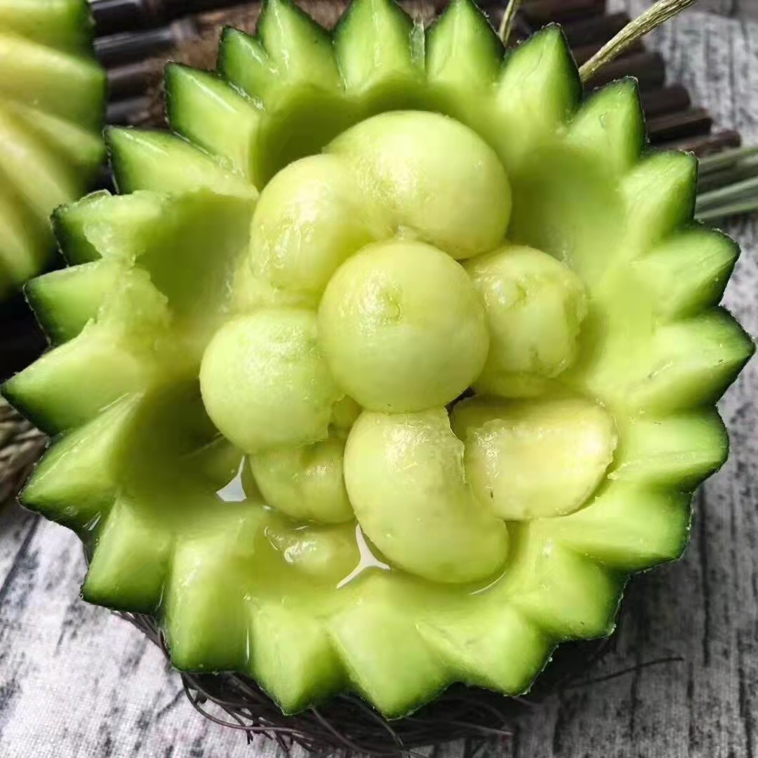 海南网纹瓜枚珑蜜瓜静冈当季新鲜哈蜜瓜甜蜜翡翠香瓜蜜瓜整箱代发