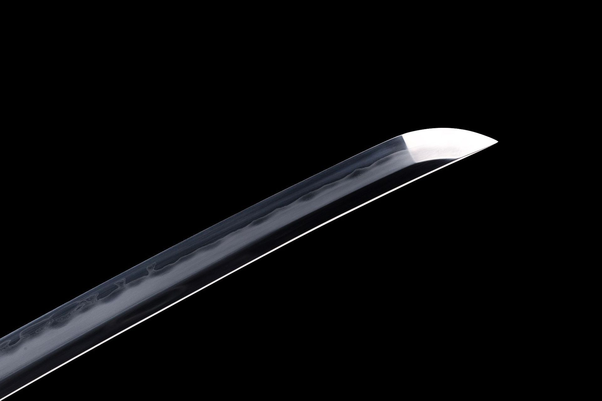 龙泉市秦刀剑龙骨一体三枚合夹钢日本剑防身冷兵器手工硬剑未开刃