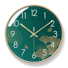 易普拉6031挂钟客厅钟表简约北欧时尚家用时钟挂表静音扫秒石英钟
