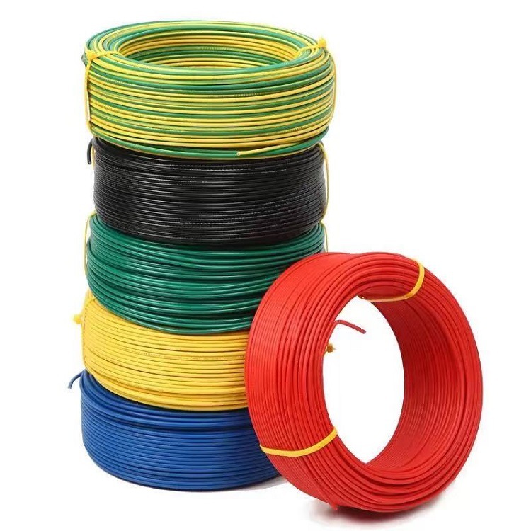 2芯6平方黑色牛筋电缆电源线电车充电线护套防水防冻电线家用软线