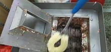 绞肉机刀片清理器切肉机清洗刷切丝片机清洗工具残留肉末清理