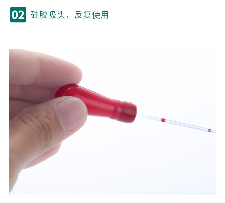 江苏康健华微量采血吸管一次性使用玻璃毛细管微量采血玻璃吸管