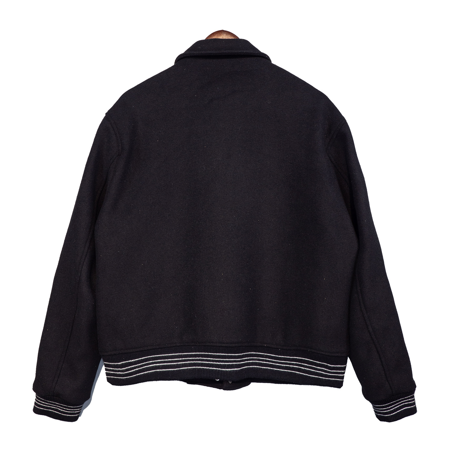 秋冬厚amiri潮牌绿色棉宽松刺绣飞行员夹克外套男女棒球服棉衣冬