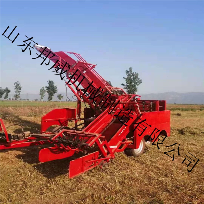 方捆装车机 拖拉机带自拾草捆机 方捆捡拾装车机-阿里巴巴