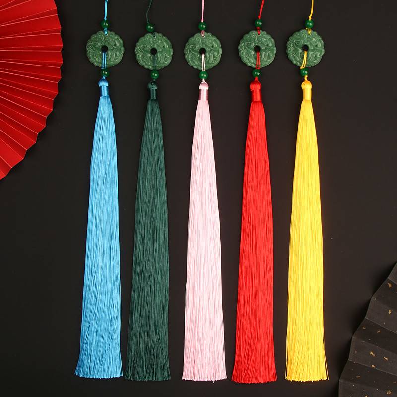 50厘米流苏穗子古风汉服腰佩玉佩古装拍戏腰间挂件旗袍压襟腰坠