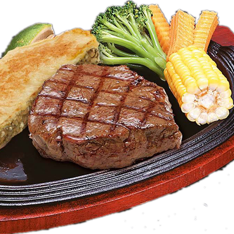 法式烤排150g铁板肉排 鸭胸肉排调理品自助餐外卖食品10片*8包