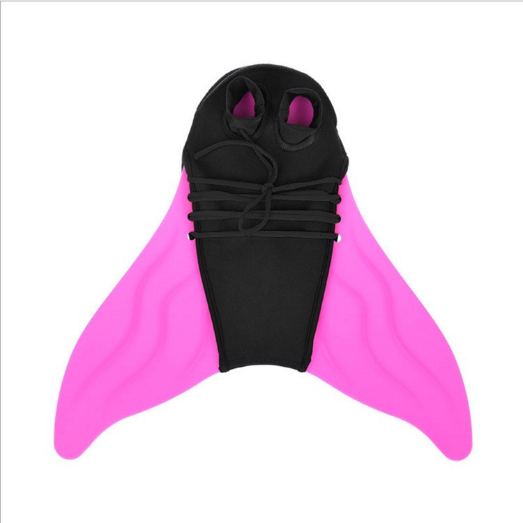 Factory Direct Supply Internet Hot New Single Piece Flippers Adult and Children Flippers Mermaid One-Piece Flippers Swimming Equipment