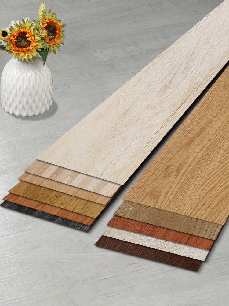 pvc木纹地板贴自粘网红地板革水加厚耐磨地胶家用木地板自己铺