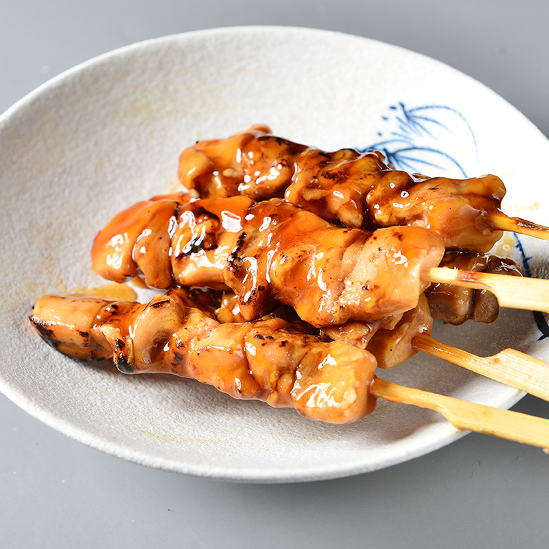 炭烤照烧霸王鸡肉串400g链锁便利店烧烤店关东煮串串麻辣烫食材