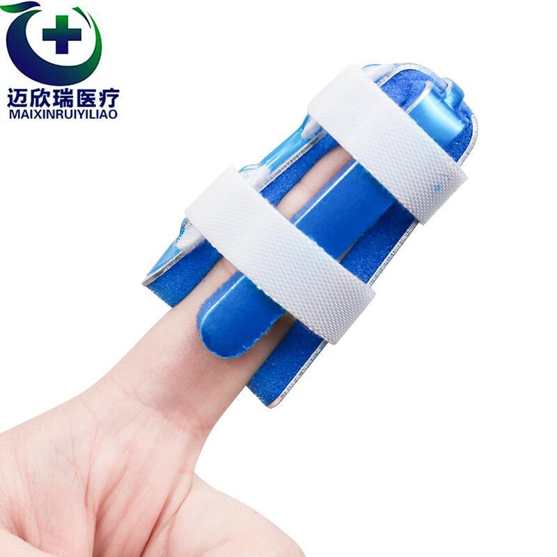 厂家批发手指固定夹板护指保护套指关节矫正器骨折脱位固定护指托