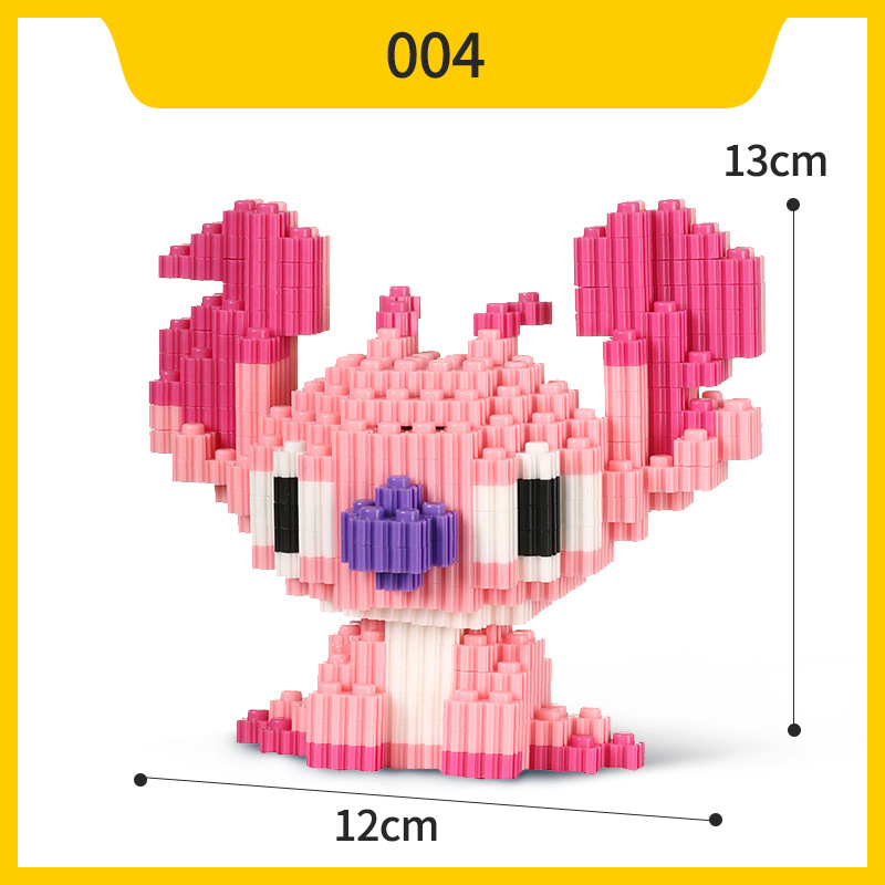 Series Micro Particles Small Diamond Particles Children Educational Assembly Toy Girl Gift Compatible with Lego Building Blocks Wholesale