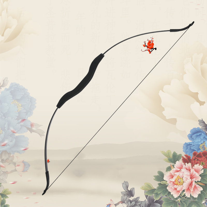 安德王传统弓箭仿古射箭器材古风射弈传统弓 30/40磅可选择