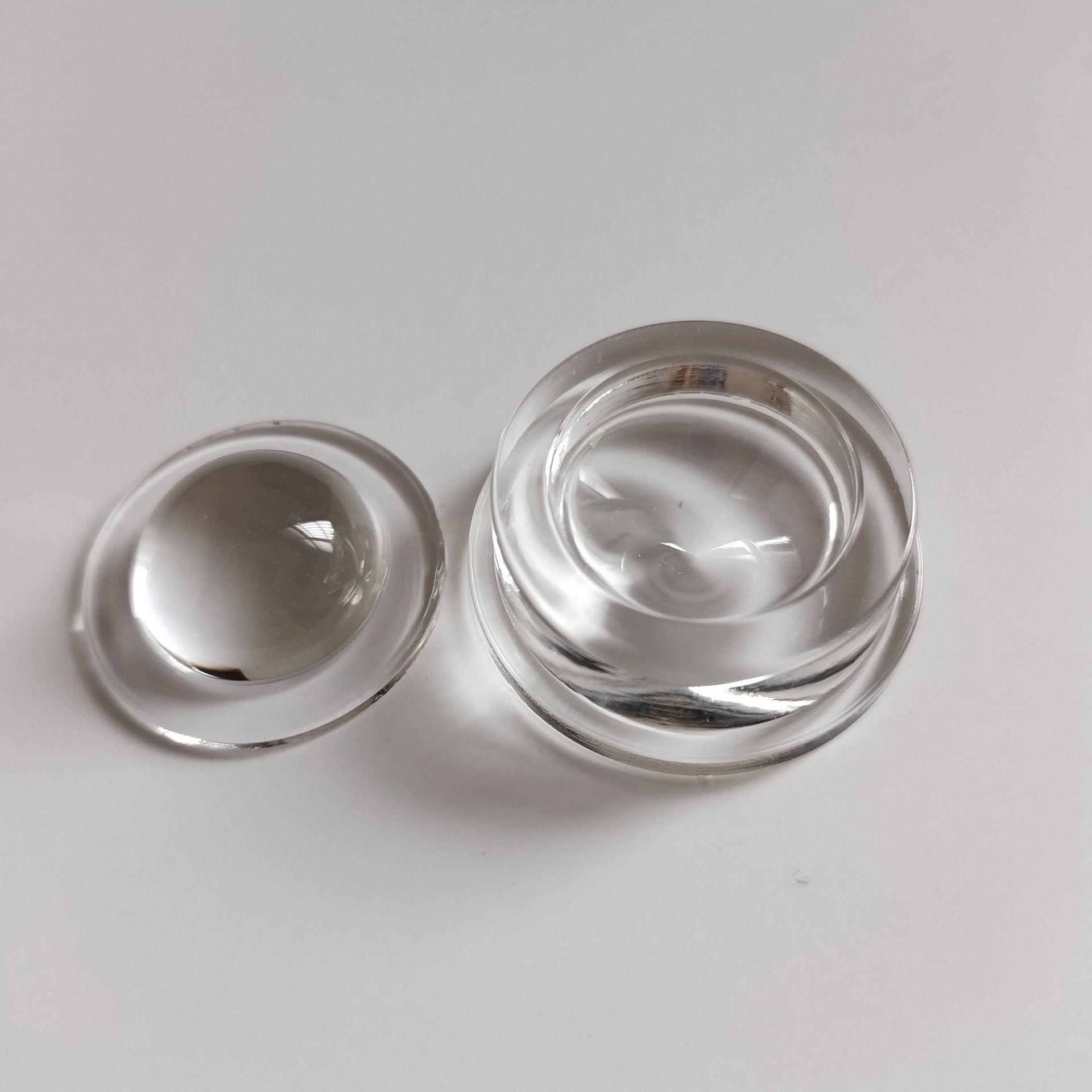 凸透镜钢化玻璃 k9聚焦放大凸镜_蓝宝石反射反光镜光学镀膜玻璃