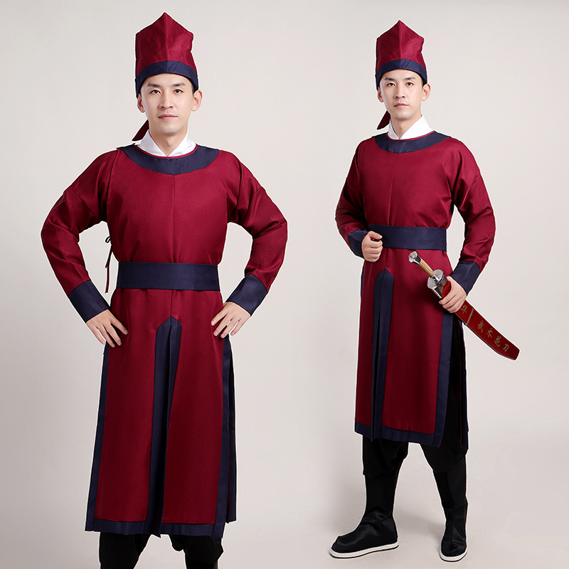 古代大内御前带刀侍卫服装御林军轿夫话剧表演宫廷官兵伴郎团古装