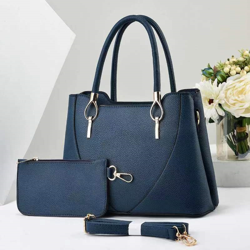 2024 Spring Style European and American Style Women's Bag Set Large Capacity Women's Handbag Fashion Shoulder Messenger Bag