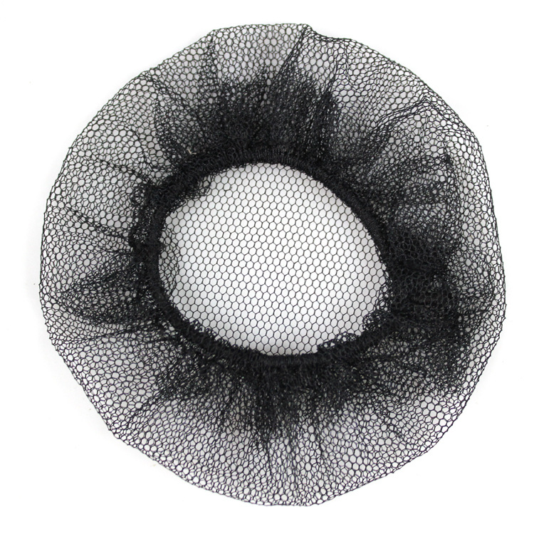 儿童舞蹈包头黑色超细隐形发网盘发束发髻网兜配工作头花职业发网