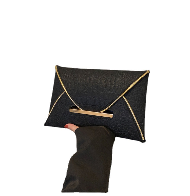 2023 Spring New European and American Street Trends New Envelope Dinner Bag Casual Simple Clutch Fashion Women's Bag