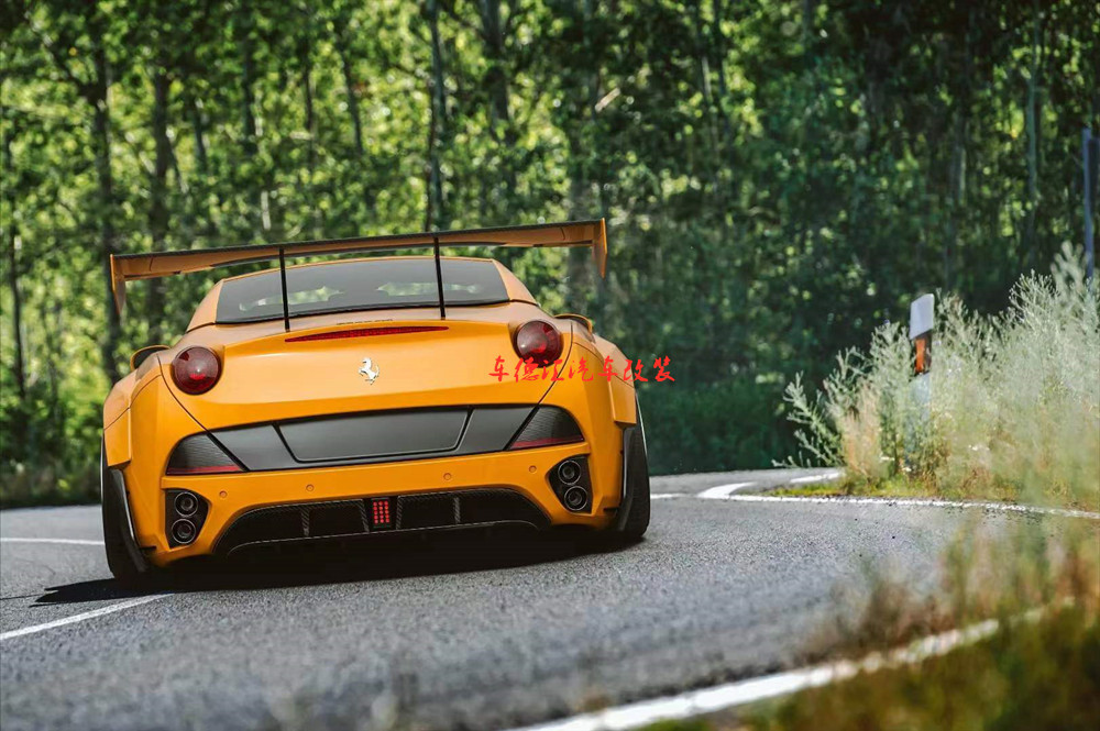 适用于老款法拉利加州改装包围 前杠后杠侧裙尾翼