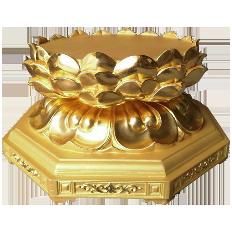 佛像底座托实木加高金刚座菩萨莲花座须弥座佛台木雕垫高增高摆件