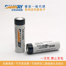 RAMWAY ER14505锂电池3.6V可加接线插头水表电表巡更棒工控PLC用