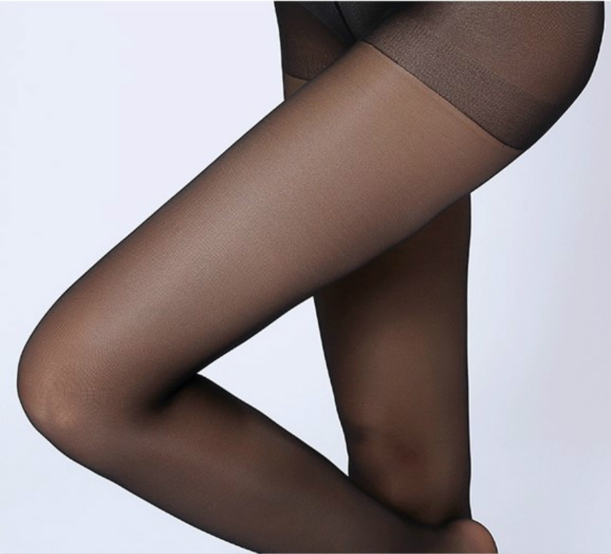 Socks Wholesale Ultra-Thin Black Silk Crotch Thickened Pantyhose Bikini Stockings Pantyhose Sexy Women's Socks Snagging Resistant