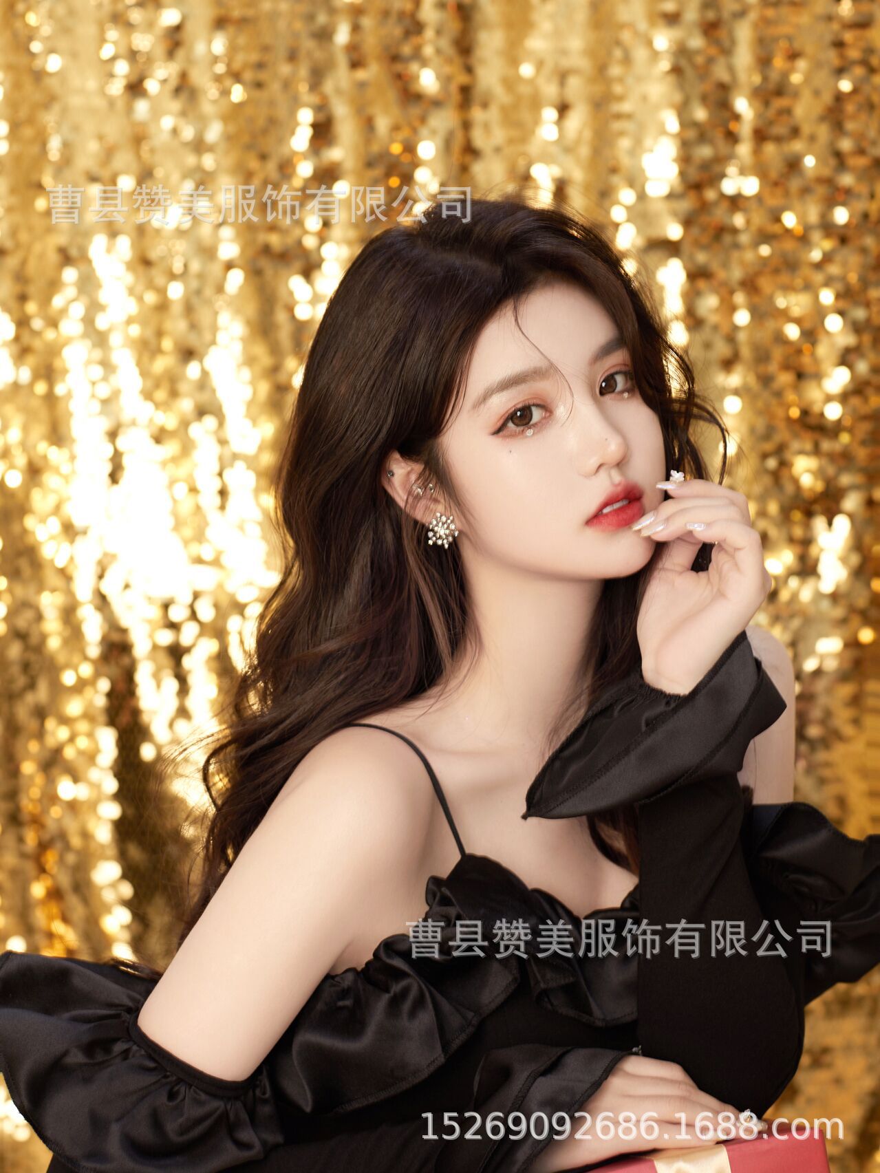 影楼个人写真服装新款女个性唯美私房艺术照性感时尚女孩演出服装