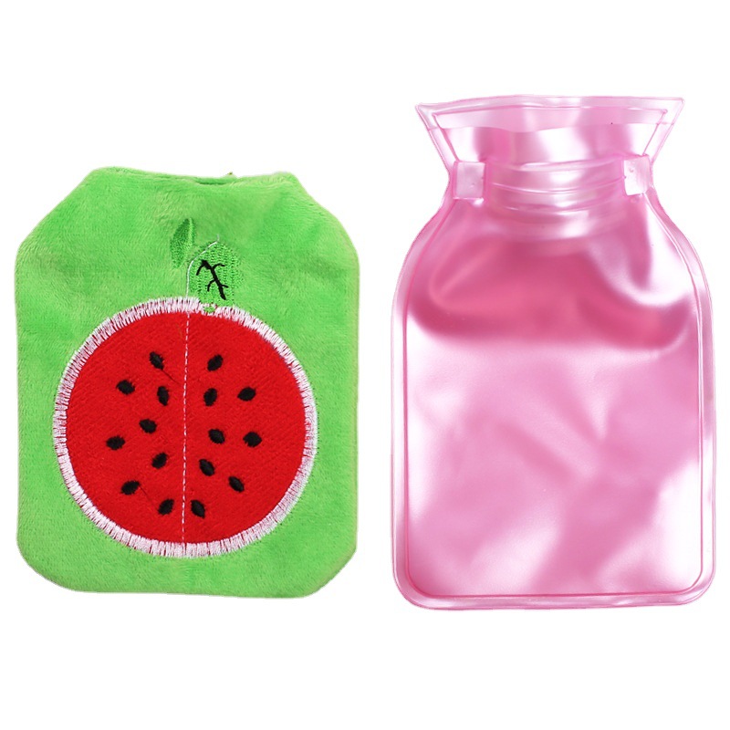 New Cartoon Mini Hot Water Bag Removable and Washable Small Size Water Filling Hand Warmer Water Injection Plush Hand Warmer Wholesale