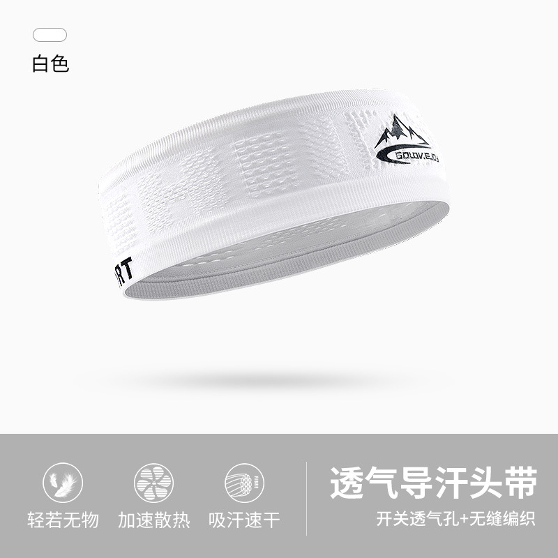 Summer New Peaked Cap Men's Outdoor Running Climbing Sweat-Absorbent Breathable Exercise Hair Band Air Top Sun Protection Xmz249