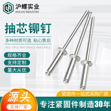 上海 宏挺拉铆钉 开口型抽芯铆钉 抽芯铝铆钉M2.4M3M3.2M4M5M6