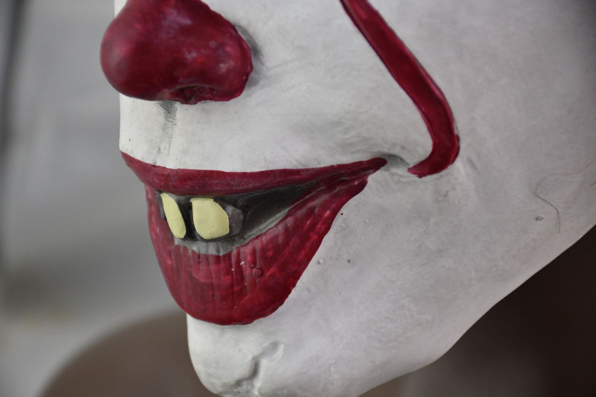 万圣节美国恐怖故事回魂小丑面具 joker假面舞会装扮影视道具