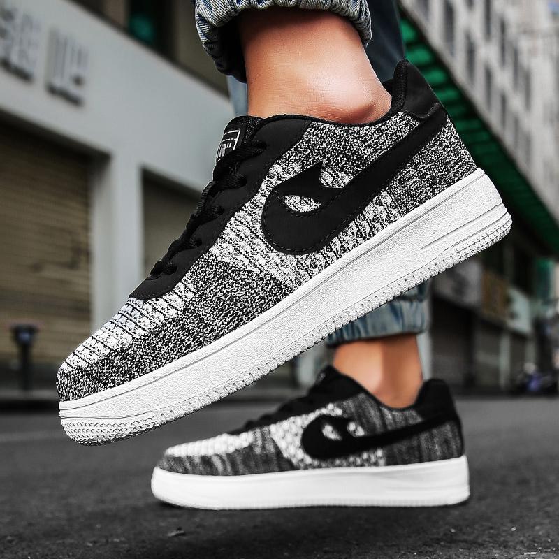 詹姆斯aj空军一号飞织低帮板鞋休闲运动鞋-阿里巴巴